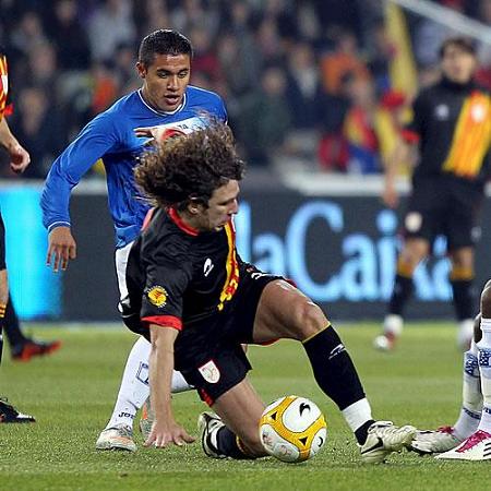 La selección de Cataluña derrota a Honduras con doblete de Bojan, Euskadi juega el miércoles ante Venezuela