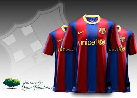 El F.C. Barcelona firma un acuerdo de patrocinio con ‘Qatar Foundation’ por 165 millones de euros