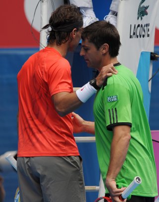 Open de Australia 2011: Rafa Nadal debuta sin problemas, también ganan Murray, Söderling, López, Ferrer y García-López