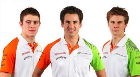 Force India confirma a Di Resta y Sutil así que solo queda inscribir un nombre en la parrilla de Fórmula 1 de 2011
