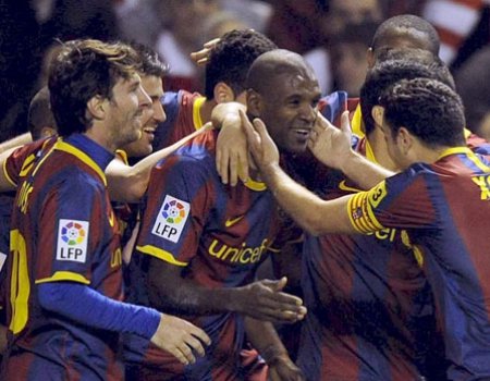 Copa del Rey 2010/11: Barcelona, Deportivo y Sevilla a cuartos de final