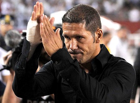 El Cholo Simeone se estrena en Europa como entrenador