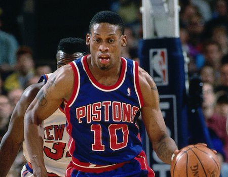 NBA: los Pistons retirarán la camiseta de Dennis Rodman