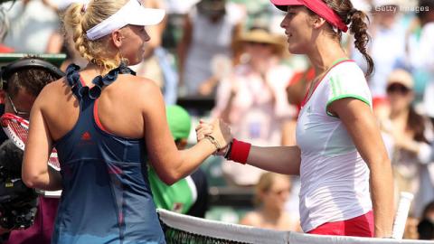 Masters de Miami 2011: Petkovic derrota a número uno del mundo Caroline Wozniacki, pierde Anabel Medina Garrigues