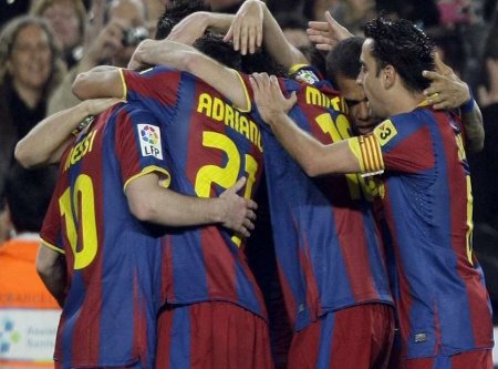 Liga Española 2010/11 1ª División: el Barça gana al Getafe por 2-1