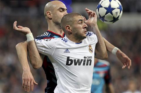 Liga de Campeones 2010/11: el Real Madrid vuelve a los cuartos de final ganando por 3-0 al Lyon