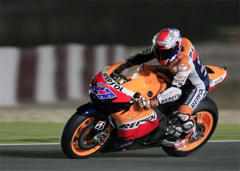 Pretemporada MotoGP: Stoner y Pedrosa certifican el dominio de Honda en el último día de test en Qatar