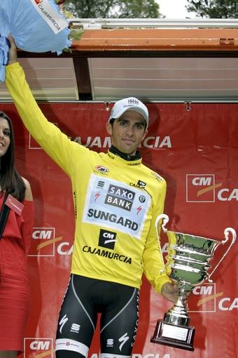 Contador gana la Vuelta a Murcia