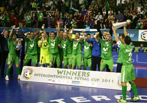 Copa Intercontinental de Fútbol-Sala: Inter Movistar vence al Carlos Barbosa y se proclama campeón