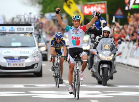 El belga Philippe Gilbert se apunta la Flecha-Barbanzona 2011