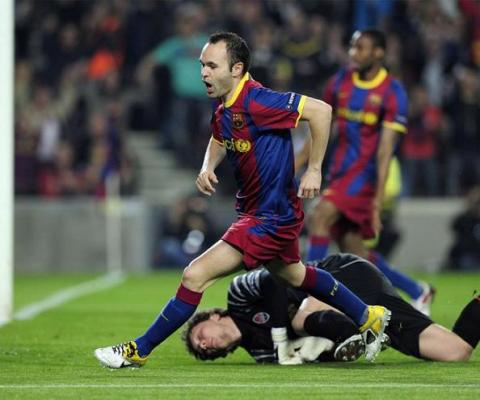 Liga de Campeones 2010/11: el Barcelona golea por 5-1 al Shakhtar y ya se atisba la semifinal ante el Real Madrid