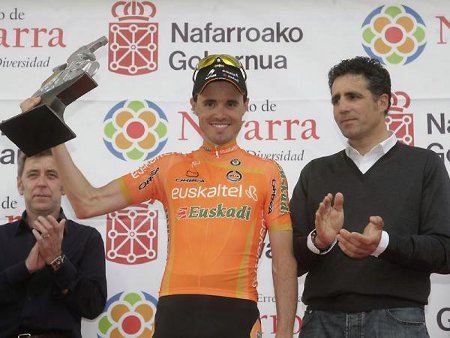 Samuel Sánchez estrena 2011 ganando el GP Miguel Indurain