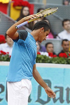 Masters de Madrid 2011: Nicolás Almagro eliminado en primera ronda