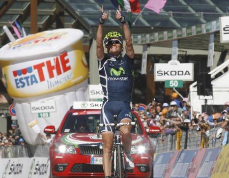 Kiryenka Vasili Kiryenka ganó la penúltima etapa del Giro de Italia