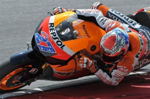 GP de Francia de motociclismo 2011: Stoner, Bradl y Terol saldrán desde la pole en Le Mans