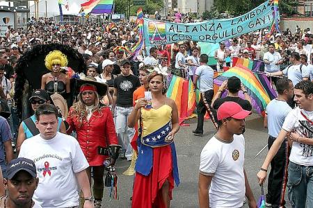 Celebración del orgullo gay en Barcelona