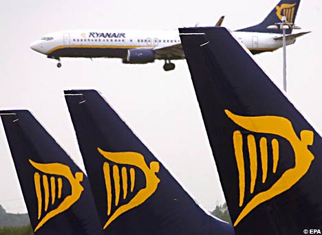 Ryanair llega a Barcelona