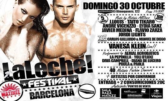 La Leche! Festival hoy en Barcelona