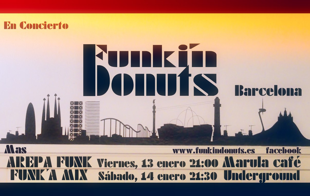 Conciertos de Funkin´Donuts en Barcelona