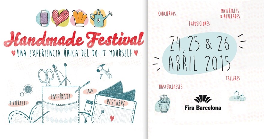 Cita para los amantes del DIY: Handmade Festival Barcelona