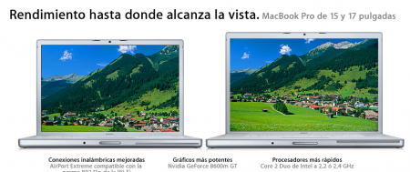 Nuevos Mac Book Pro: Hasta donde alcanza la vista…