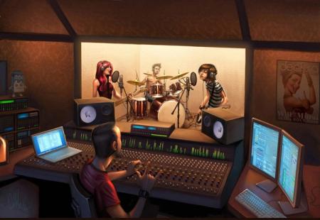 Estudio de Rock