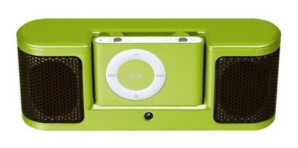 iPod Shuffle con altavoces