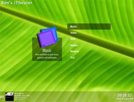 iTheater, ¿el media center de Mac?