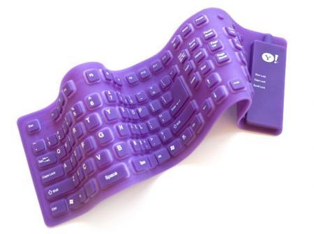 Teclado flexible de Yahoo!