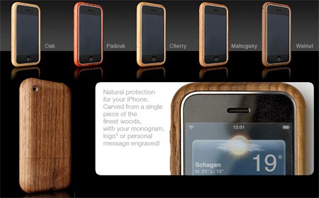 El iPhone de madera