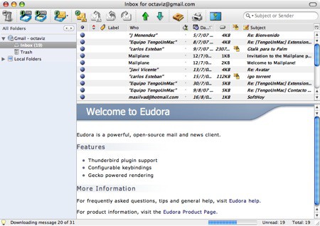 Eudora 8 beta