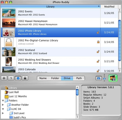 iBuddy: Un gestor de bibliotecas múltiples de iPhoto