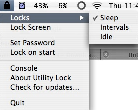 Utility Lock: Cuida de tu Mac cuando no estas delante