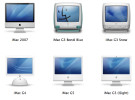 Generación iMac en iconos