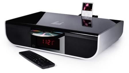 Alfil, reproductor DVD con dock para iPod