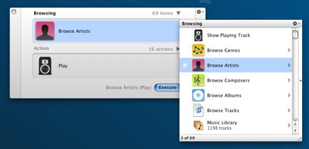 Truco: Controlar iTunes con Quicksilver