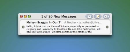 MiniMail 1.0.2 para Leopard