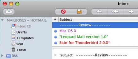 Disfraza a Thunderbird de Mail