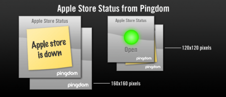 Indica el estado de la Apple Store en tu web