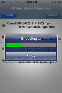 iPhone Video Recoder