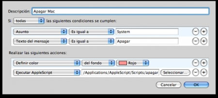 Controla algunas funciones de tu Mac a base emails