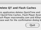 iDelete QT and Flash Caches, libera espacio de la memoria