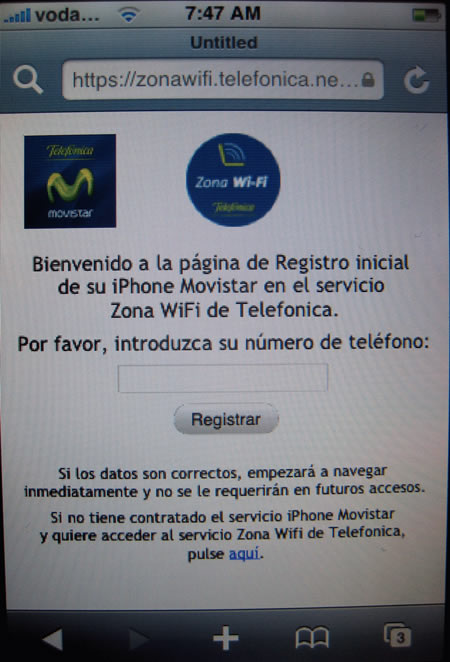 ¿Telefónica ofrecerá servicio Wi Fi?