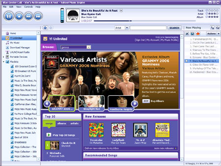 iTunes se carga el servicio de música online de Yahoo