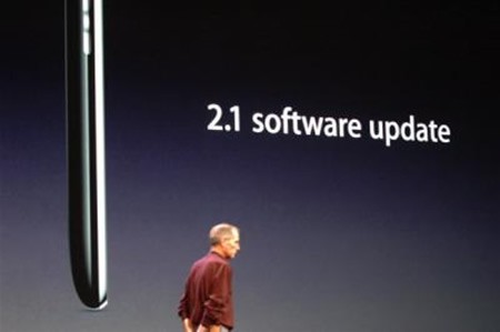 Firmware 2.1 para el iPhone estará disponible el viernes