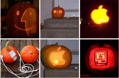 Fanatismo Apple en Halloween