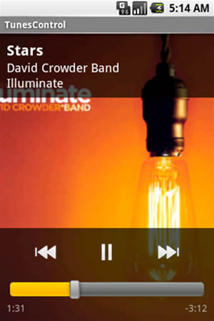 Aplicación para controlar iTunes a distancia desde Android