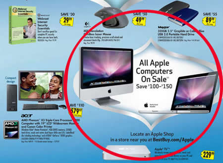 Best Buy disminuirá el precio de los Mac por cuatro días