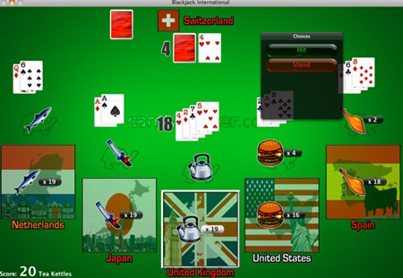 Black Jack International gratuito