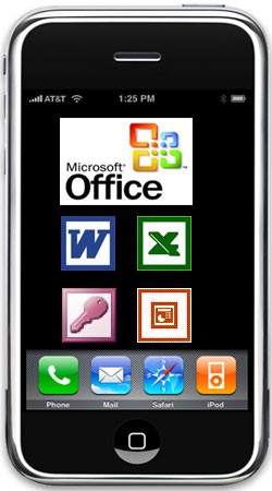 Office para el iPhone y Safari